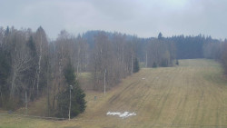 Dojezd hlavní sjezdovky