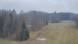 Dojezd hlavní sjezdovky