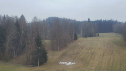 Dojezd hlavní sjezdovky