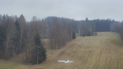 Dojezd hlavní sjezdovky