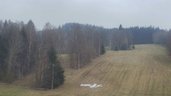 Dojezd hlavní sjezdovky