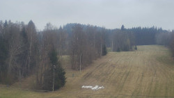 Dojezd hlavní sjezdovky