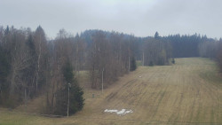 Dojezd hlavní sjezdovky