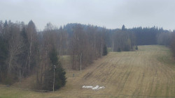 Dojezd hlavní sjezdovky