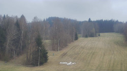 Dojezd hlavní sjezdovky