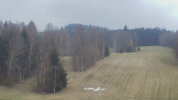 Dojezd hlavní sjezdovky