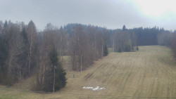 Dojezd hlavní sjezdovky