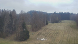 Dojezd hlavní sjezdovky