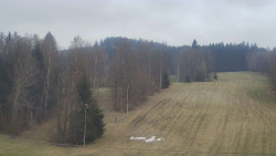 Dojezd hlavní sjezdovky