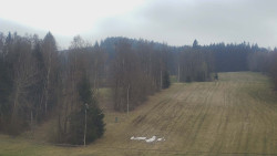 Dojezd hlavní sjezdovky