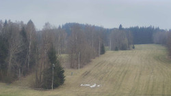 Dojezd hlavní sjezdovky