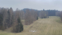 Dojezd hlavní sjezdovky