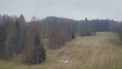 Dojezd hlavní sjezdovky