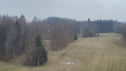 Dojezd hlavní sjezdovky