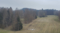 Dojezd hlavní sjezdovky