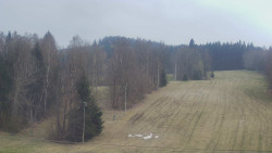 Dojezd hlavní sjezdovky