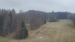 Dojezd hlavní sjezdovky