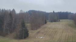 Dojezd hlavní sjezdovky