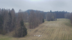 Dojezd hlavní sjezdovky