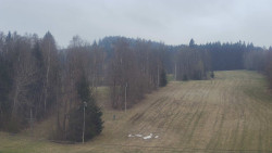 Dojezd hlavní sjezdovky