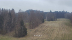 Dojezd hlavní sjezdovky