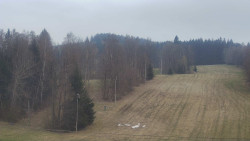 Dojezd hlavní sjezdovky