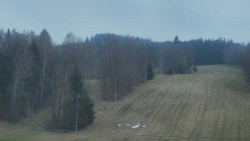 Dojezd hlavní sjezdovky