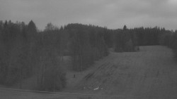 Dojezd hlavní sjezdovky