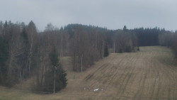 Dojezd hlavní sjezdovky