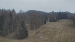 Dojezd hlavní sjezdovky