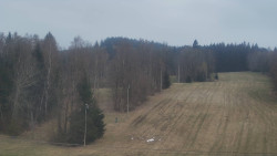 Dojezd hlavní sjezdovky