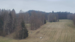 Dojezd hlavní sjezdovky