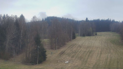 Dojezd hlavní sjezdovky