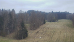 Dojezd hlavní sjezdovky