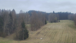 Dojezd hlavní sjezdovky