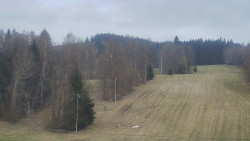 Dojezd hlavní sjezdovky