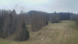 Dojezd hlavní sjezdovky