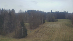 Dojezd hlavní sjezdovky