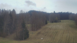 Dojezd hlavní sjezdovky