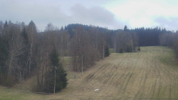 Dojezd hlavní sjezdovky