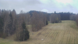 Dojezd hlavní sjezdovky