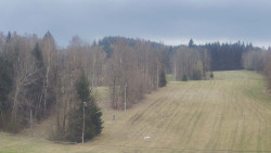 Dojezd hlavní sjezdovky