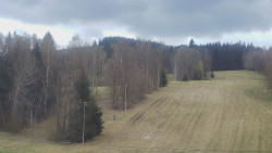 Dojezd hlavní sjezdovky