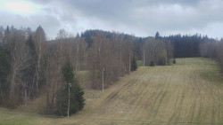 Dojezd hlavní sjezdovky