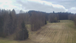 Dojezd hlavní sjezdovky