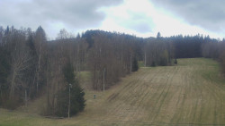 Dojezd hlavní sjezdovky