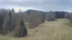 Dojezd hlavní sjezdovky