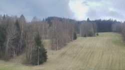 Dojezd hlavní sjezdovky