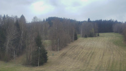 Dojezd hlavní sjezdovky