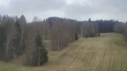 Dojezd hlavní sjezdovky